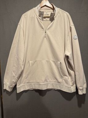 G/FORE Cream Logo Pullover Crewneck